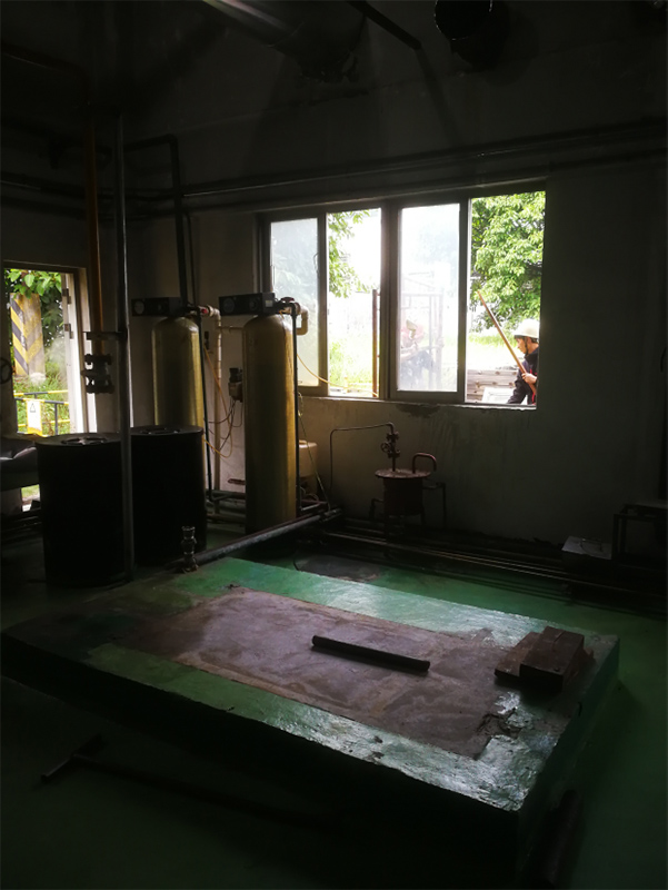 汽車配件制造商鍋爐搬遷施工